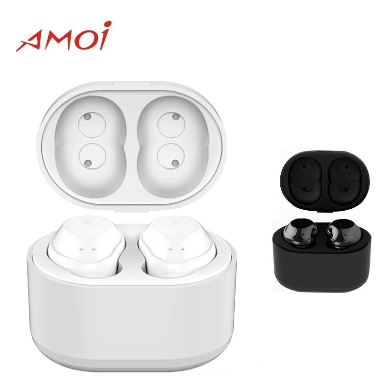 Amoi Bluetooth Wireless X6 Headset with Bluetooth V4.2 CVC