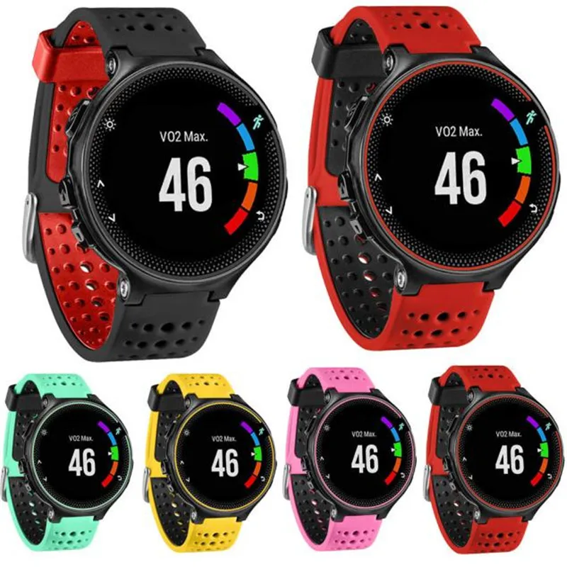 

CLAUDIA Superior Soft Silicone Strap Replacement Watch Band For Garmin Forerunner 230/235/220 Watch Dropship
