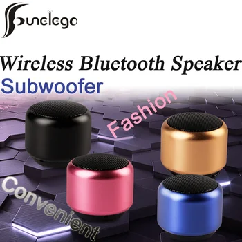 

Funelego Portable Mini Column Box Wireless Bluetooth Speaker Outdoor Subwoofer Bass Loudspeaker With TF AUX For Iphone Xiaomi