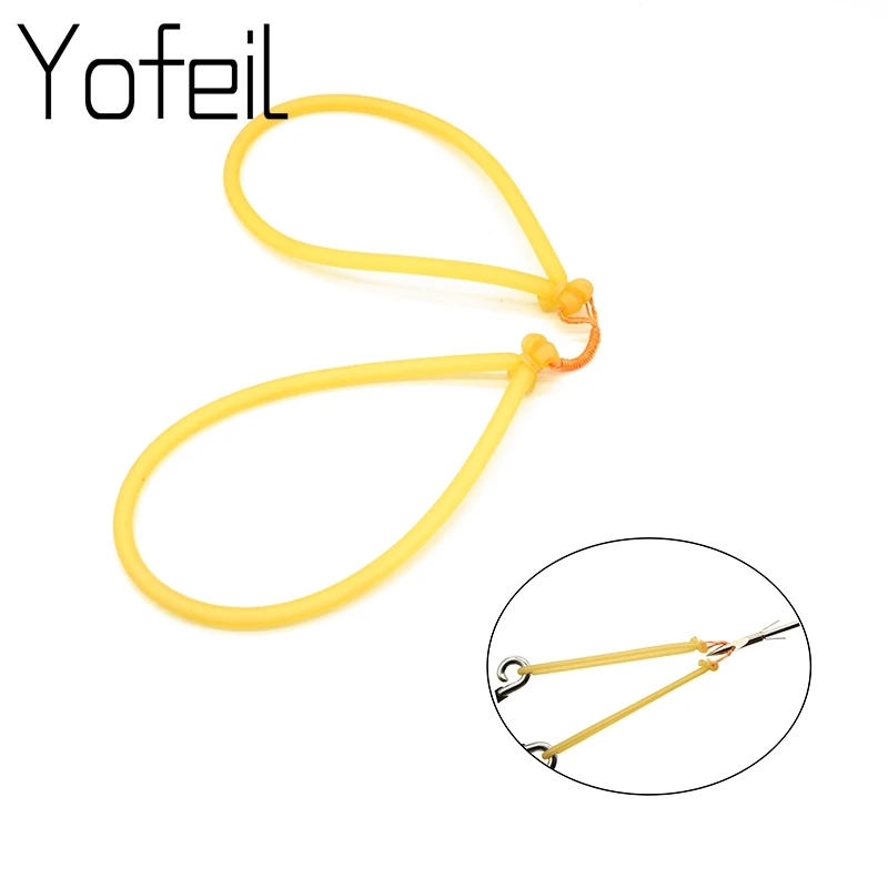 

Brand New outdoor harpoons use 1745 rubber band Strong horse line pocket traditional shooting Hunting fishing rubber elastic