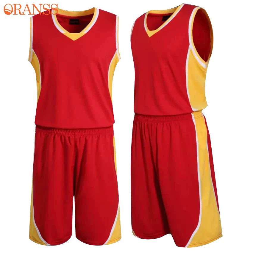 Customize Mens Blank Basketball Jerseys Sports Training Shirt and Short