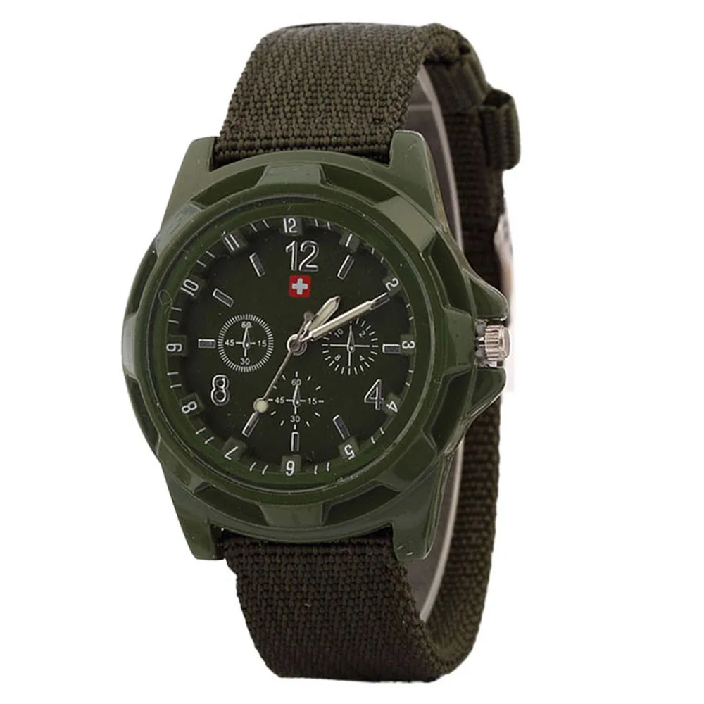 

2018 Hot Sale Watch Men Solider Military Army Green Dial Army Sport Style Quartz WristWatch relogio masculino reloj hombre Hour