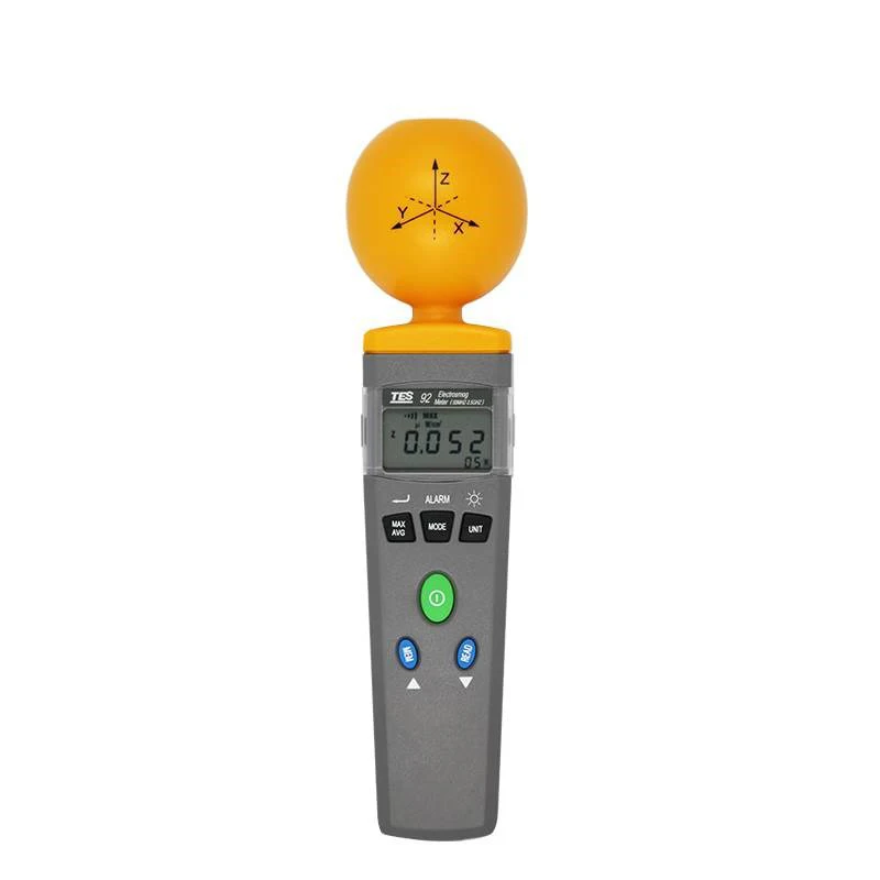 Новый оригинальный новый сделанный в Тайване TES 92 EMF метр трехосный регистратор