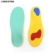 Новые ортопедические стельки Eva для детей, детские стельки X-o для ног, для малышей, для плоской стопы, для поддержки свода стопы, обувь со вставками, аксессуары, Chaussure