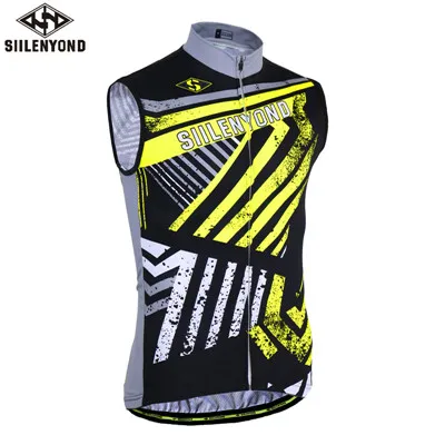 color 4 Siilenyond, без рукавов, жилеты для велоспорта, летние, дышащие, MTB, одежда для велоспорта, жилет для велоспорта, Джерси, Ropa, Майо, Майки для велоспорта - Цвет: color 4