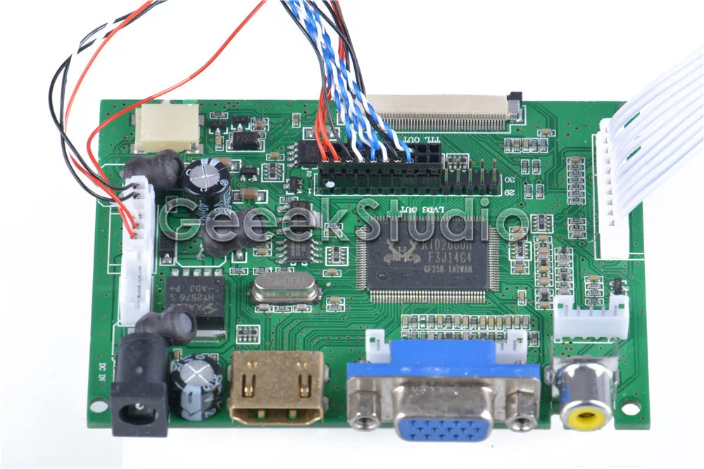 Продажа 10,1 дюймов 1366*768 ЖК экран TFT монитор для Raspberry Pi 3 2 Модель B