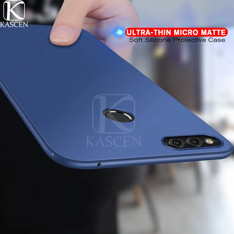 KASCEN мягкий матовый Чехлы для huawei Y5 Y6 Y7 премьер Y9 2018 ультра-тонкий силиконовый
