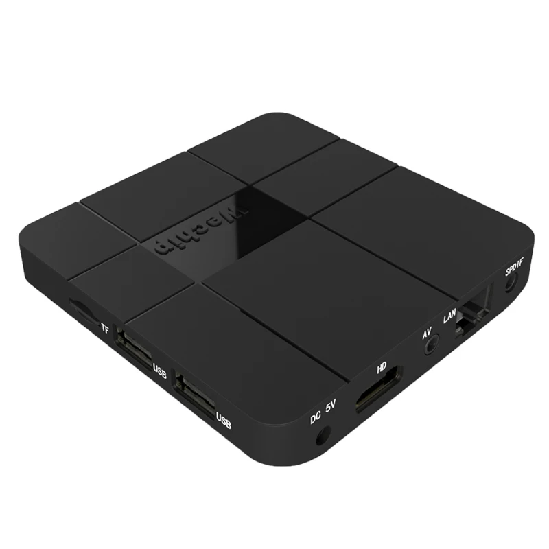 ТВ приставка Wechip V8 Amlogic S905W 2 + 16 ГБ Android 7.1.2 4 ядра ГГц Wi Fi|wifi set top box|android boxtv box |