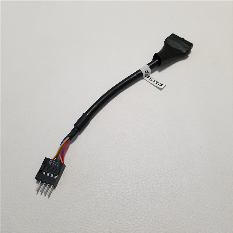 

10pcs/lot Motherboard USB 3.0 Female 20Pin to USB 2.0 Male 9pin Housing Extension Adapter Cable For desktop Computer PC