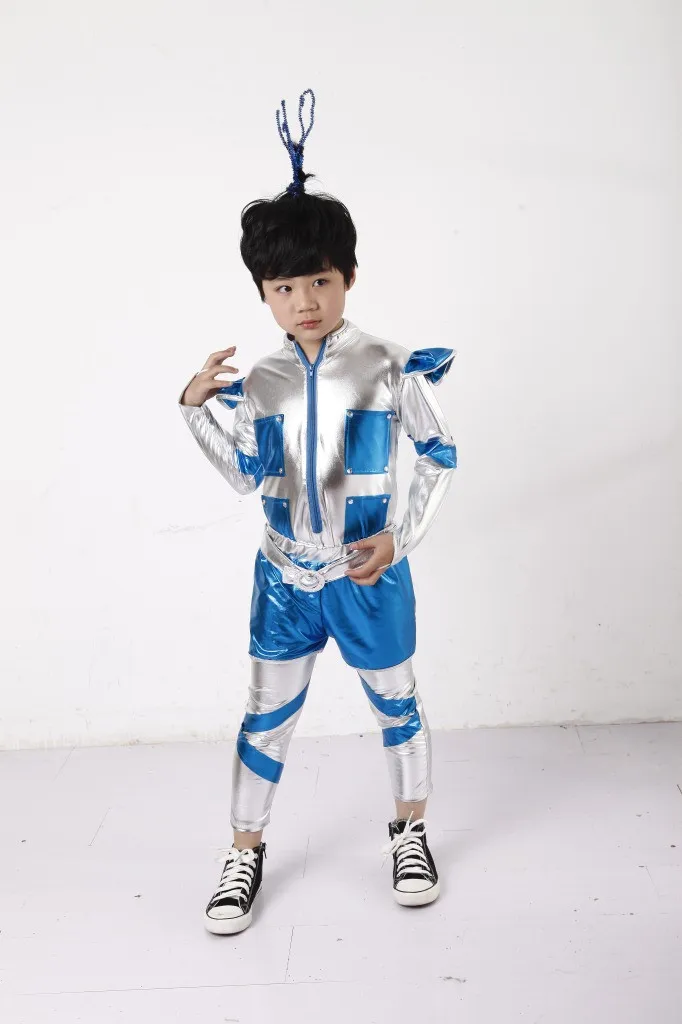 Robot Kids Halloween Costume Spaceman Sci Fi fille garçon enfant combinaison Medium 8-10 