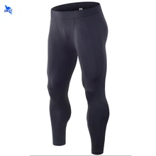 Уличные спортивные колготки для бега мужские Длинные обтягивающие штаны черные брюки Мужская обувь для бега брюки для фитнеса