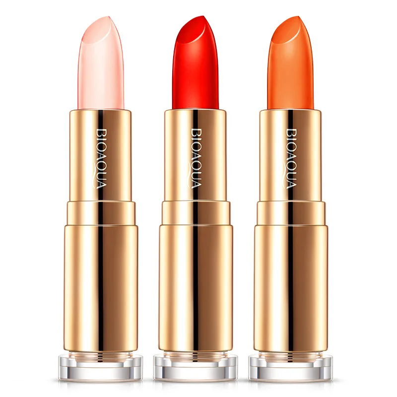 Beauty tips Jelly lipstick brand makeup red set korean cosmetics lips stick batom |