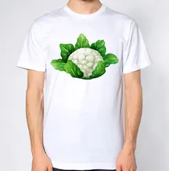 Cauliflower футболка Повседневная принтованная футболка, хип-хоп забавная футболка, для мужчин s футболки новейшие футболки, модный стиль