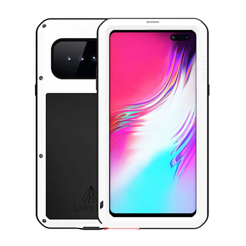 360 Полный корпус защитный противоударный чехол для samsung Galaxy S10E S10 E 5G S10 плюс Алюминий металлический бронированный чехол samsung S10 E Case
