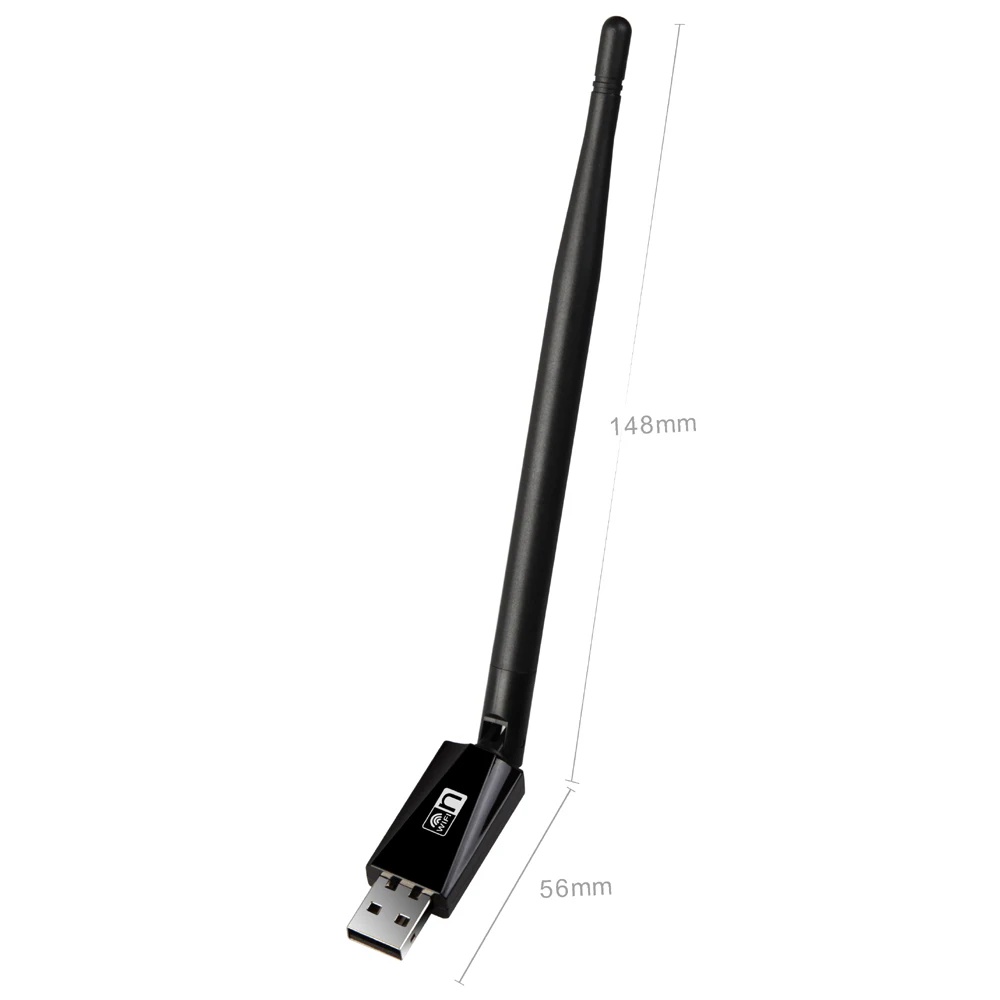 Relper-Lineso RL-1500A Мини USB Wifi Адаптер 150 Мбит Atheros realtek 8188EUS Чип с Высокой Снова 5dBi wifi