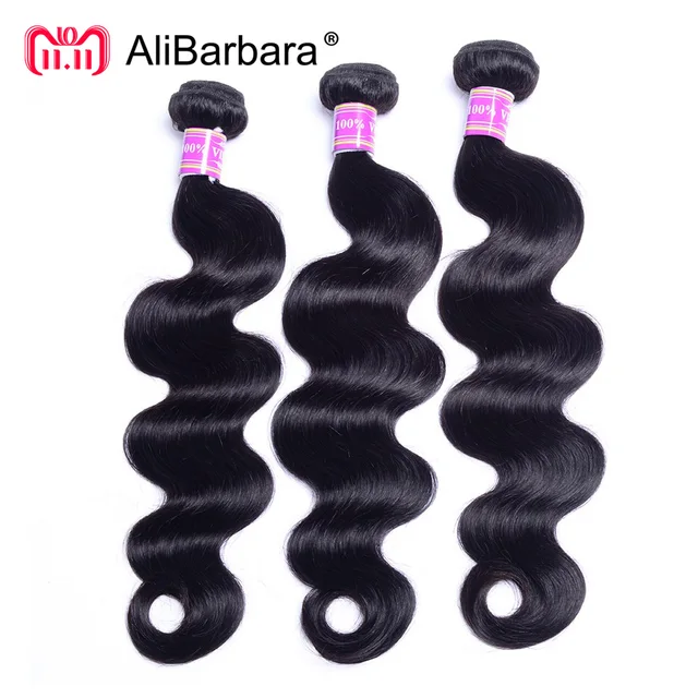 Special Offers AliBarbara Hair Peruvian Body Wave Hair Human Hair Weave Bundles Non Remy Hair Extension 1B 8-28inch 1or 3Bundles Fast Delivery Special Offers AliBarbara Hair Peruvian Body Wave Hair Human Hair Weave Bundles Non Remy Hair Extension 1B 8-28inch 1or 3Bundles Fast Delivery
