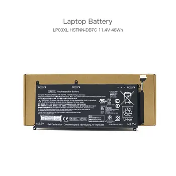 

Genuine 11.4V 48Wh LP03XL HSTNN-DB7C HSTNN-DB6X Computer Battery for HP Envy 15-ae015TX Envy 15-ae016TX Envy 15-ae017TX Laptop