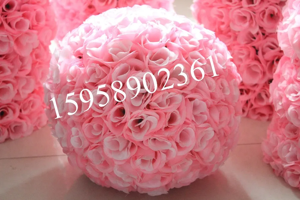 SPR 30 см пластиковый центр, шарики из искусственных цветов, свадебные украшения, Прямая с фабрики