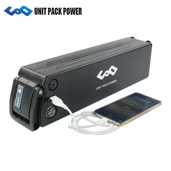 

36V 15Ah Silver fish battery with 5.0v USB port 36V lithium electric bike battery for 500W 350W 250W Bafang BBS01