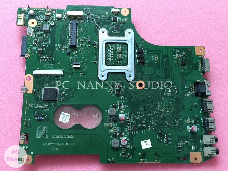 NOKOTION V000238010 6050A2357502 материнская плата для ноутбука Toshiba Satellite C600 C640 материнская плата HM55 GMA HD graphics работает