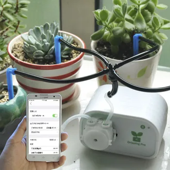 

Smartphone Control Intelligent Garden Automatic Watering Device Succulents Plant Drip Irrigation Tool Water Pump Timer System