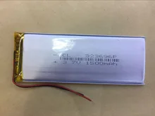323696 XWD 323696P 303696 3.8V 1500MAH 1400MAH battery li-Lion 2 wires for china clone MTK phone goophone I6 6S IP6