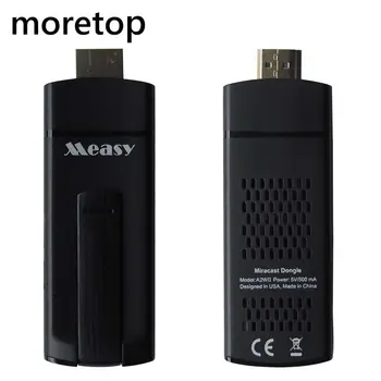

measy A2W II Ios 10 Media Player TV Stick Push Chrome Cast Wifi Display Receiver Dongle Chrome Wifi Air Play YouTube