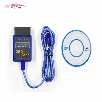 

2019 Vgate Scan USB ELM327 OBD2 OBD 2 OBD Scan USB Interface Cable Car ECU Diagnostic Tool Scanner Car Code Readers & Scan Tools