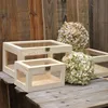 Handmade Wooden Glass Storage Box, Cosmetics/Jewlery Display Box, Creative Household Table Organizer 1