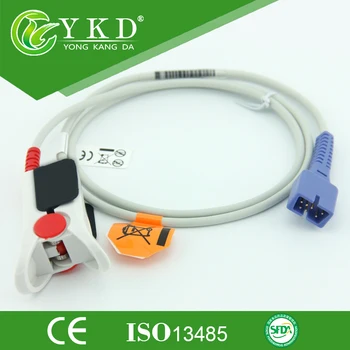

Nellcor DS-100A Adult finger clip spo2 sensor 7pins 1m Reusable(need ext-cable)