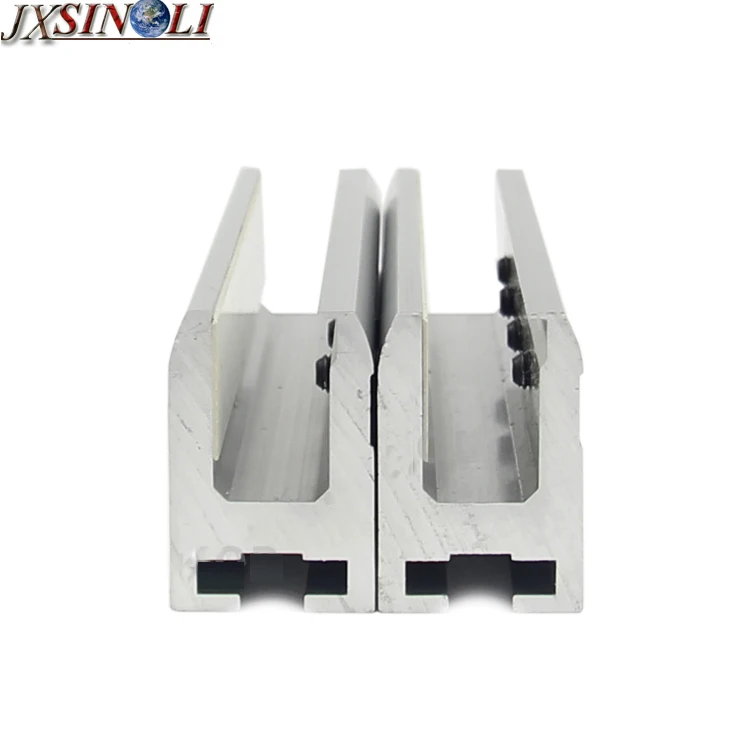High Strength Aluminum Alloy Automatic Sliding Glass Door Leaf High Strength Aluminum Alloy Automatic Sliding Glass Door Leaf Hanging Clamps Hang Bracket 2pcs Set In Access Control Accessories From Security
