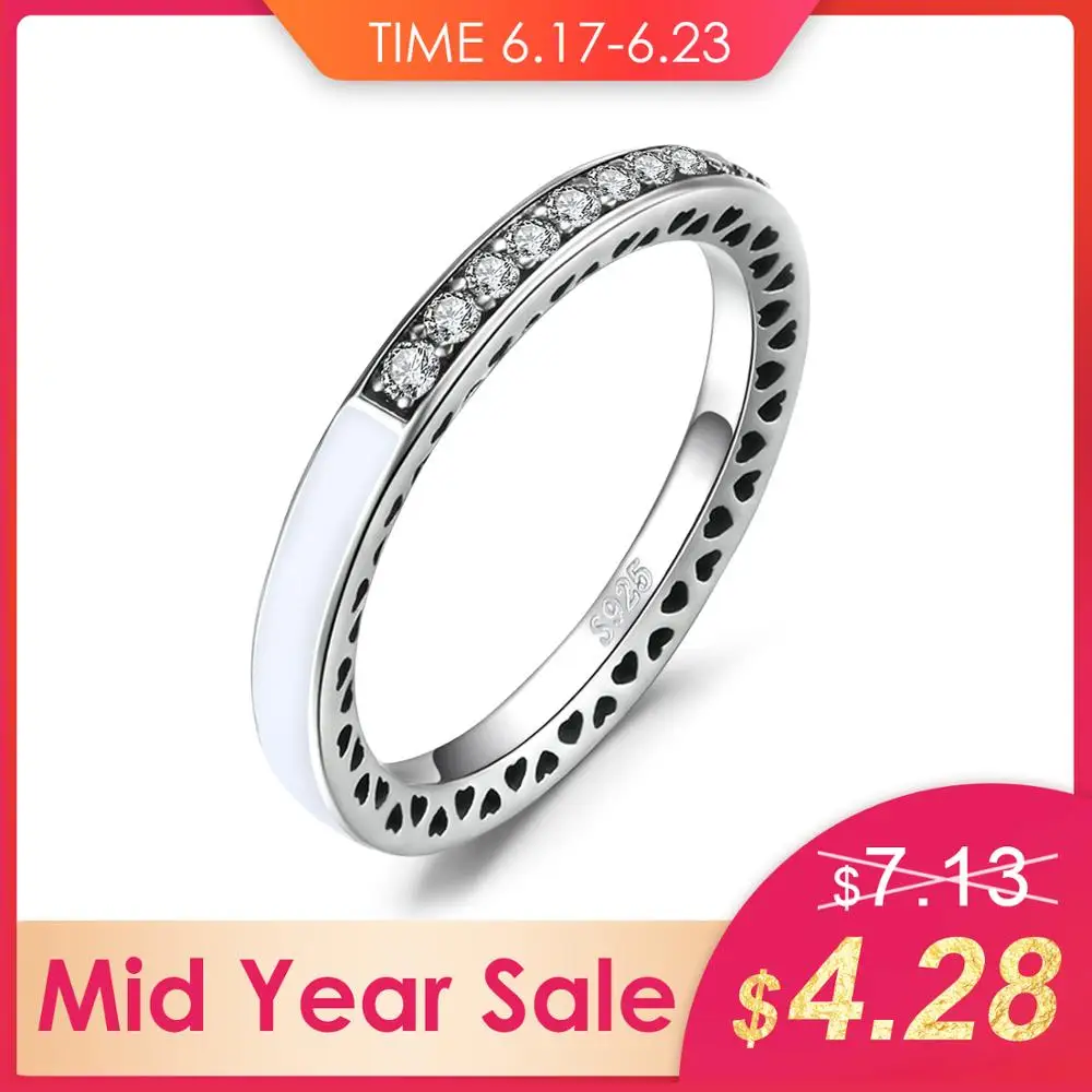 

Jewelrypalace 925 Sterling Silver Rings Glitter Cubic Zirconia Channel Set Ring Gifts For Her Anniversary Fashion Jewelry
