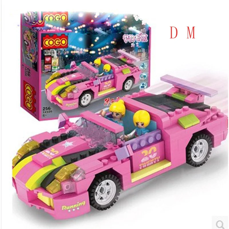 

COGO Dream Girl Educational Building Blocks Toys For Children Kids Bricks Gifts Car Model Friends City Compatible With
