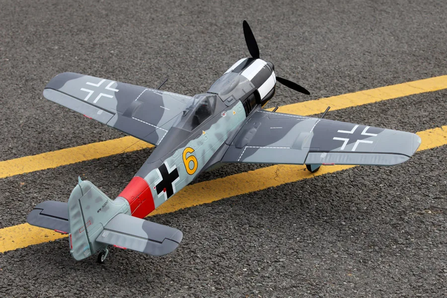 FMS 1400 мм/1 4 м Gaint Warbird Focke Wulf Fw 190 желтый 6 новейшая версия PNP большие масштабные