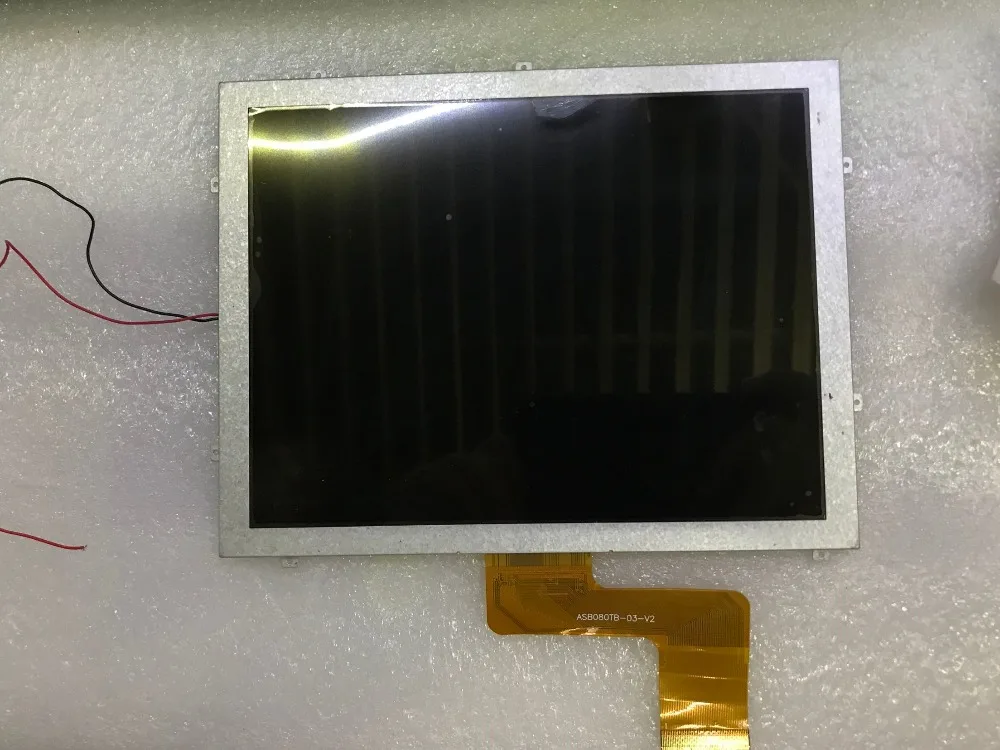 ASB080TB 03 V2 LCD Displays screenin Tablet LCDs & Panels from