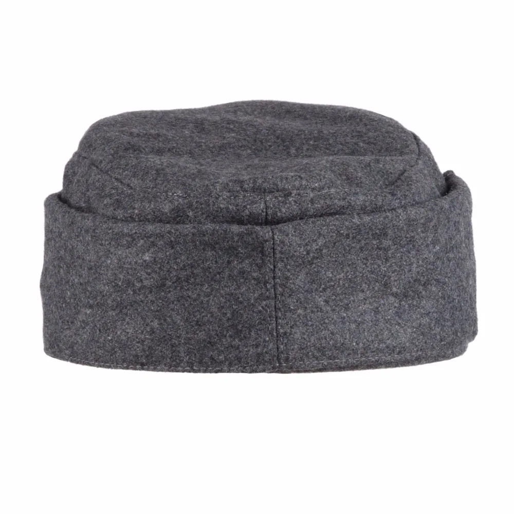  WWII GERMAN ARMY EM PANZER M43 M1943 FIELD WOOL CAP GREY IN SIZES