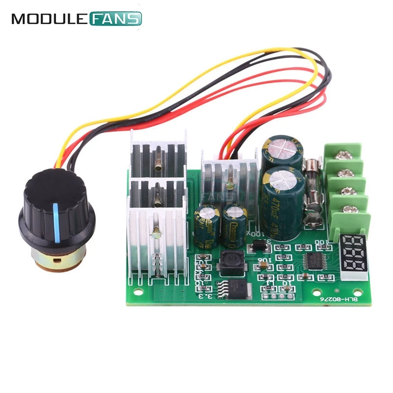 PWM  DC6-60V 30A Motor Speed Controller Module Dimmer Current Display EP 