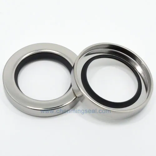 15*35*10 мм одиночные губы PTFE сальники с SS304 корпус PTFE уплотнение губ 15x35x7 мм