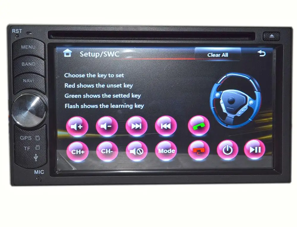 Cheap universal 2 Din 6.2" in-dash Car DVD player with GPS,Map,BT/TV/Big USB slot,audio Radio stereo,Car multimedia headunit video 9