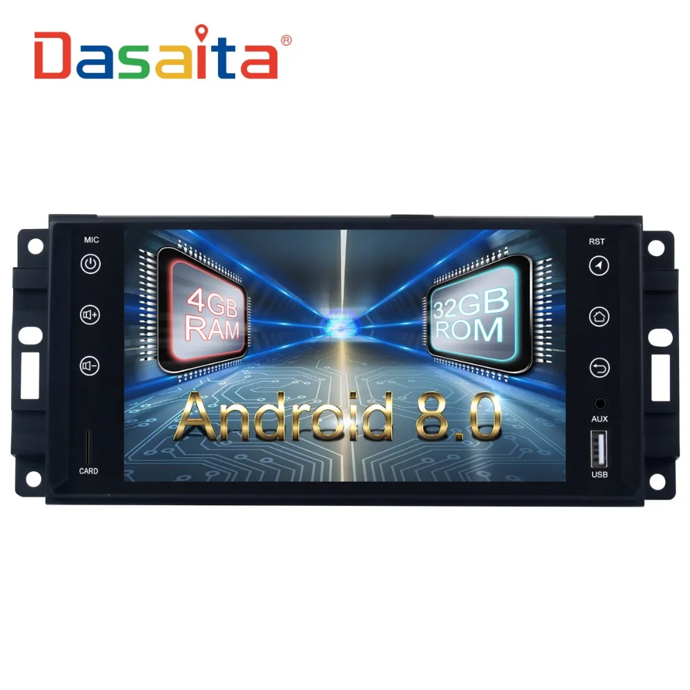 Discount Car Radio GPS Android 9.0 2 Din For Jeep Grand Cherokee 2008 2009 - 2011 Commander Jeep Radio 8-core Multimedia 4Gb RAM 32Gb ROM 2