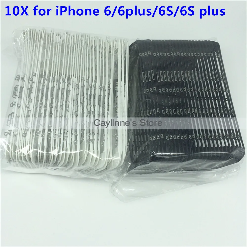 

10pcs Front LCD Frame With Hot Melt Glue for iPhone 6 6plus 6S 6S plus 4.7" 5.5" Bracket Housing Middle Bezel Replacement