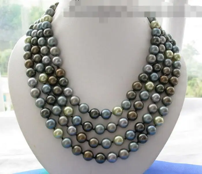 

song voge gem nanJ1426 multicolor south sea shell pearl necklace
