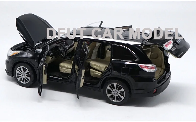 Игрушка из 1:18 сплава, модель автомобиля HIGHLANDER, детские игрушечные машинки, оригинальные авторизованные подлинные детские игрушки