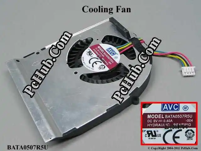 Новый Оригинальный AVC BATA0507R5U 004 DC 5V 0.45A Вентилятор охлаждения процессора ноутбука