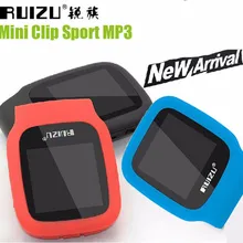 Новое поступление RUIZU X09 спортивные MP3 плеер 4 gb клип мини с Экран может играть 30 часов с FM, электронная книга, электронная почта, часы для передачи данных