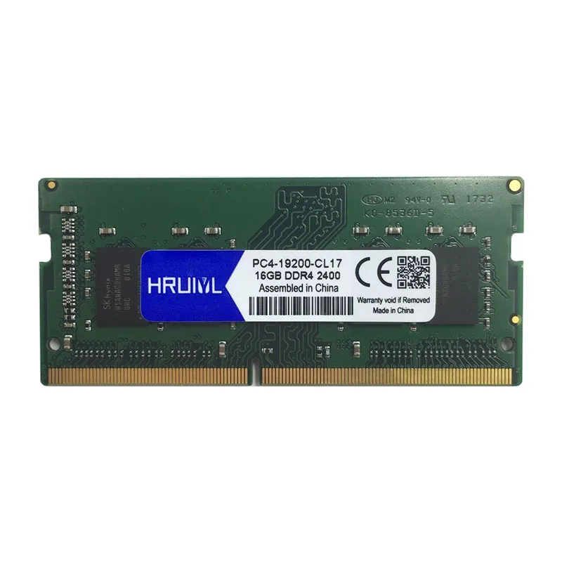 Ram para Laptop Hruiyl 2400 Mhz Notebook Memória Ram Pc4-19200s Ddr 4 16g 8g 4g Pc4 19200 Sodimm Ddr4 8gb 16gb 4gb - Imagem 4