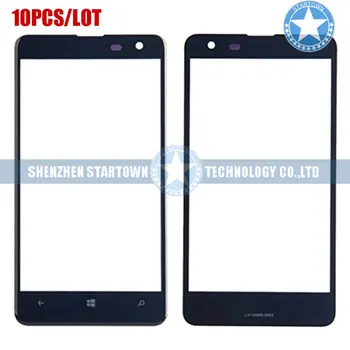 

10pcs/lot Black Original Replacement Spare parts Outer Front Screen Glass Lens Cover For Nokia Lumia 625