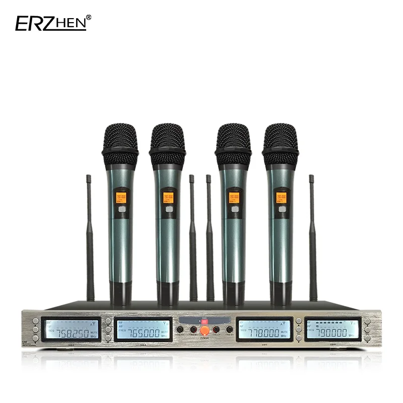 

Wireless microphone, 3000GT1 professional, optional frequency UHF KTV special session, turn head to wear microphone system