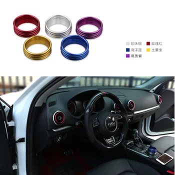 

For A3---4pcs/lot car air outlet decoration for audi A3 interior accessories 2014 2018