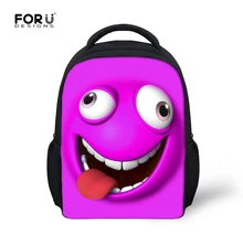 Cute Little Student Kids School Bag Children’s Emoji Funny Book Bags for Kindergarten Baby Boy Girl Lovely Schoolbags